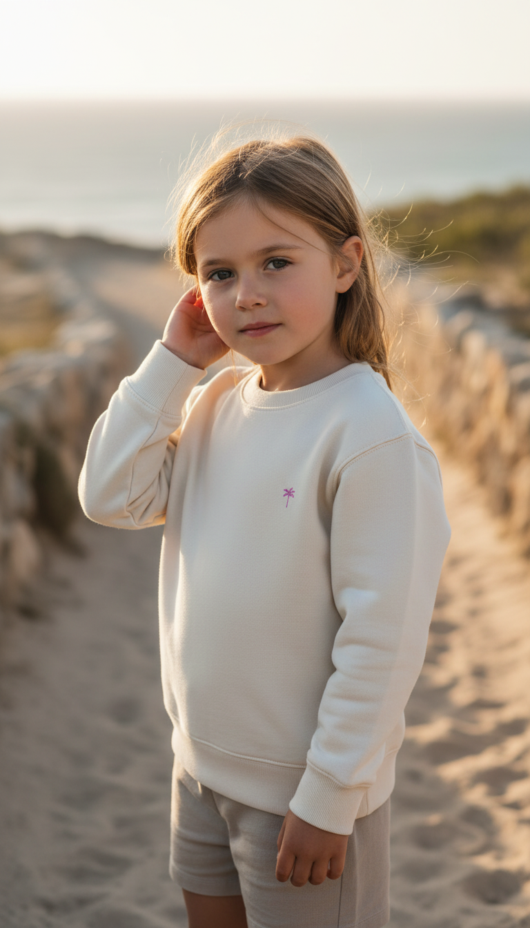KIDS PALM TREE SWEATER